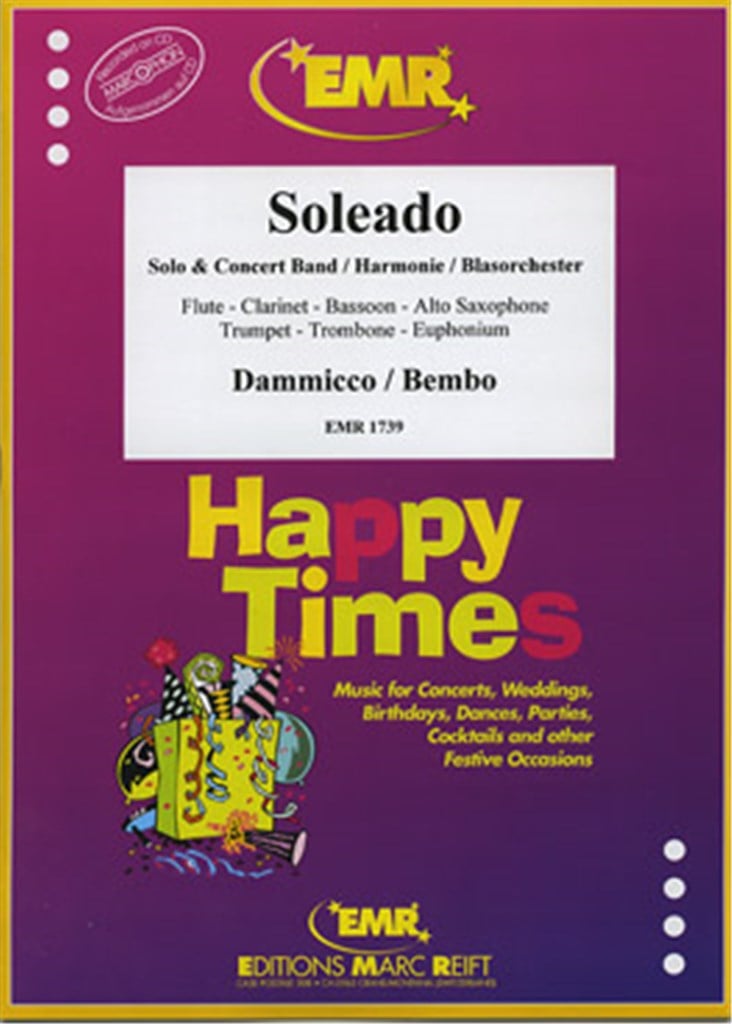 Soleado (Tränen lügen nicht) (Clarinet Solo)